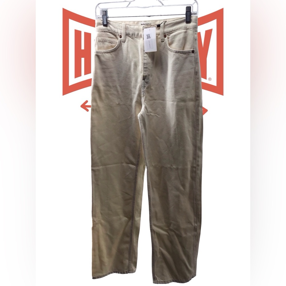 Reformation Men's Tan Chinos